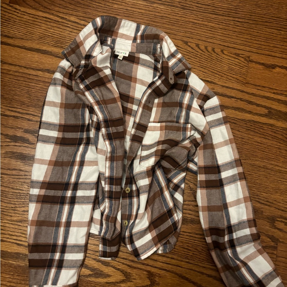 Selfie flannel, never been worn